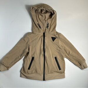 Guess Kids 2T Hoodie Y2K Tan/Desert Sand Cotton Sweater Good Brand High End Kids